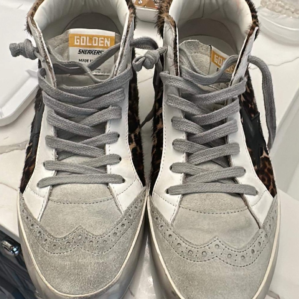 Golden Goose MidStar Leopard